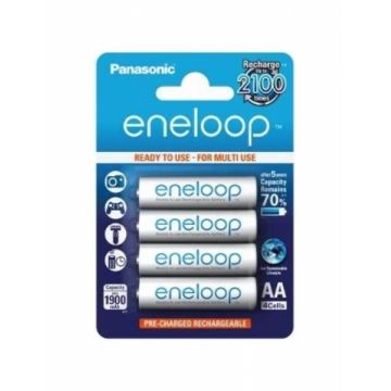 Panasonic Acumulatori Eneloop 4xAA 1900mAh