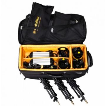 Dedolight Set 3 Lumini LED cu alimentare 220V
