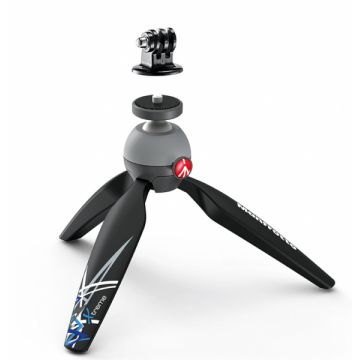 Manfrotto Pixi Xtreme Minitrepied cu prindere GoPro