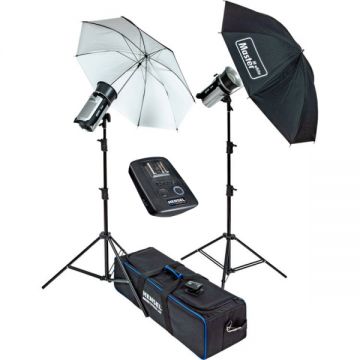 Pachet Hensel Kit de blitz-uri 2xCERTO 400+Hensel Softbox 60x80cm