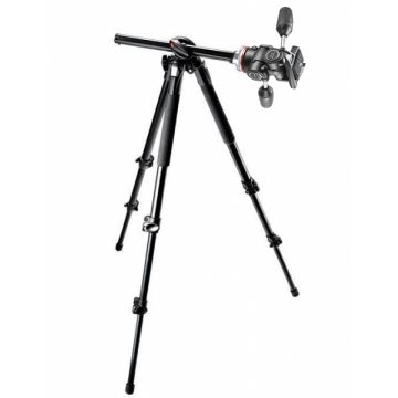 Pachet Manfrotto MK290DUA3-3W kit trepied cu cap 3Way + Manfrotto geanta trepied 75 cm Non Padded