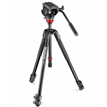 Pachet Manfrotto MVK500190XV Kit trepied video Mirrorless cu Husa 80cm