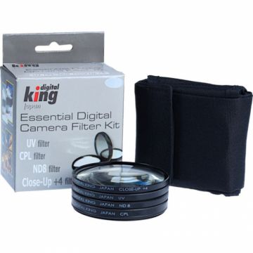 Digital King Set filtre UV CPL ND8 Macro 46mm
