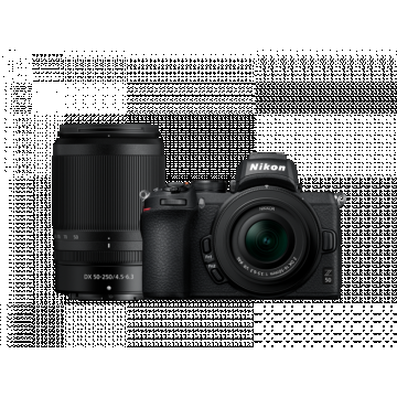 Nikon Z50 Dual Zoom Kit (16-50mm VR + 50-250mm VR)