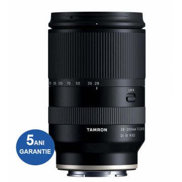 Tamron 28-200mm F2.8-5.6 RXD III Obiectiv Foto Mirrorless Sony E