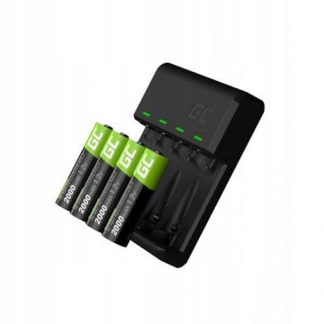 Incarcator Foto Green Cell VitalCharger GRSETGC01, 2000 mAh