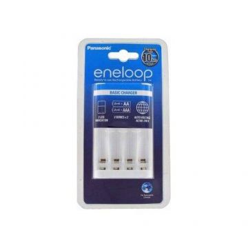 Set incarcator Panasonic Eneloop + 4 acumulatori Eneloop AAA 800mAh