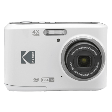 Aparat Foto Kodak PixPro FZ45,16 MP, Zoom 4X, Vlogging, Full HD – 1080p (Alb)