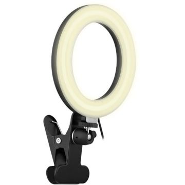 Lampa tip inel IN- LED RING Negru