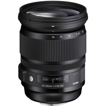 Obiectiv 24-105mm F4 OS HSM A Autofocus Diametru Obiectiv 82mm Negru